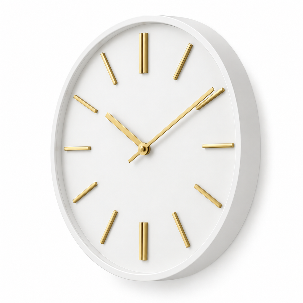 20" Contemporary Geometric Wall Clock