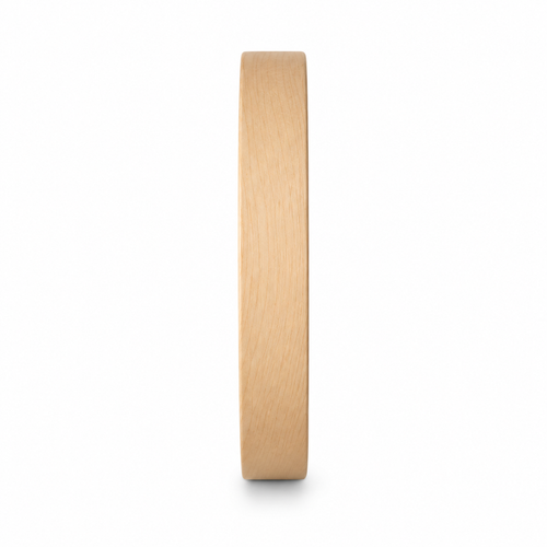 Classic Beige Wood Wall Clock